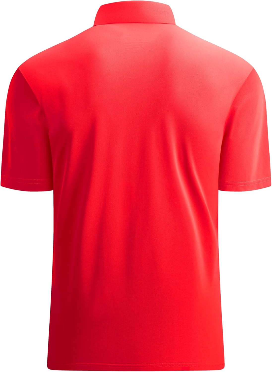 Alex Vando Mens Seamless Golf Shirt Moisture Wicking Quick-Dry Tailored Fit Polo Shirts