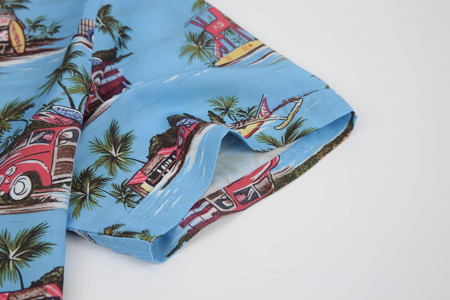 Alex Vando Mens Hawaiian Shirts Short Sleeve Summer Aloha Hawaii Shirts