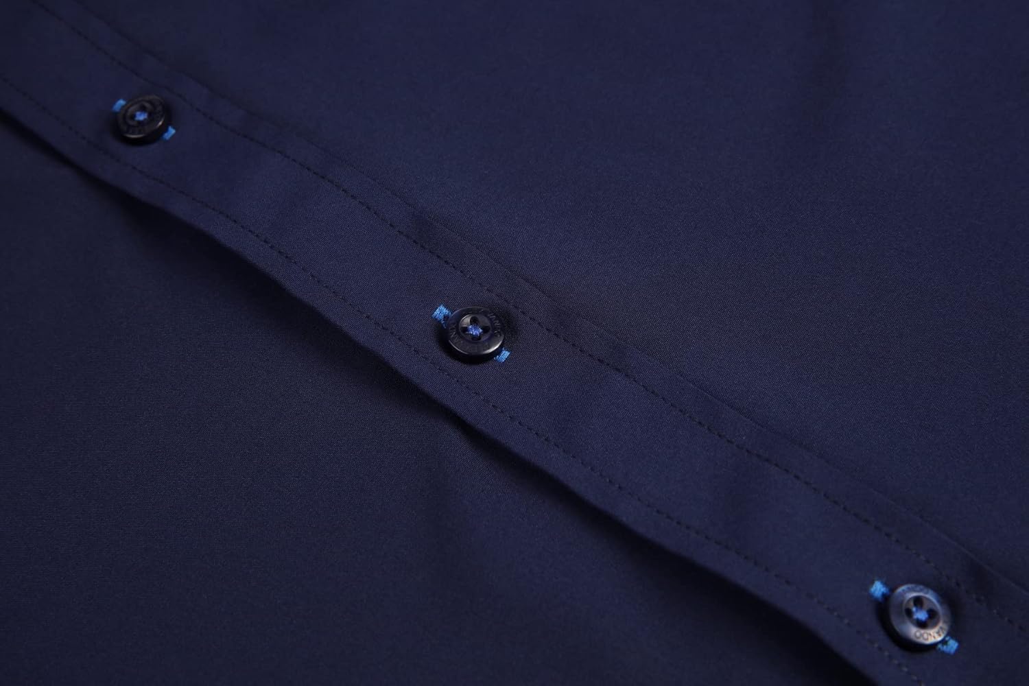 Alex Vando Mens Dress Shirt Wrinkle Free Regular Fit 4-Way Stretch Button Down Shirts