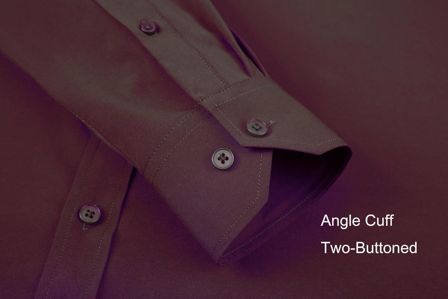 Alex Vando Mens Dress Shirts Regular Fit Long Sleeve Stretch Business Dress Shirts for Men