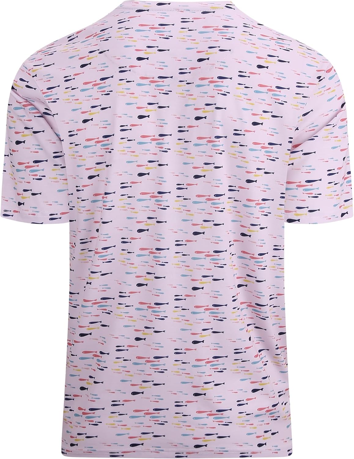 Alex Vando Mens Tie-Dye Printed 4-Way Stretch T-Shirts Short Sleeve Casual Shirt for Men