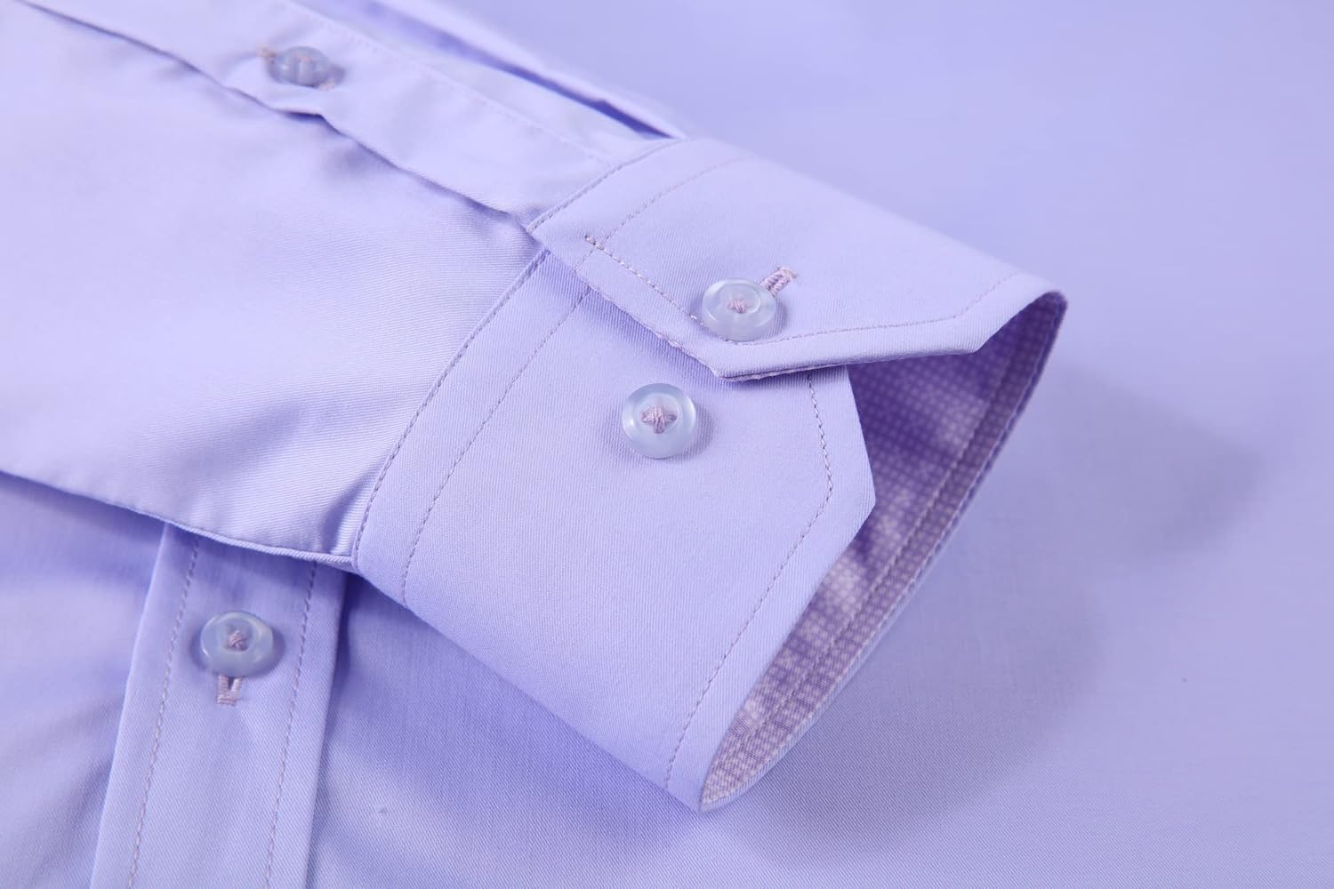 Alex Vando Mens Bamboo Dress Shirts Wrinkle Free Regular Fit Stretch Button Down Shirt