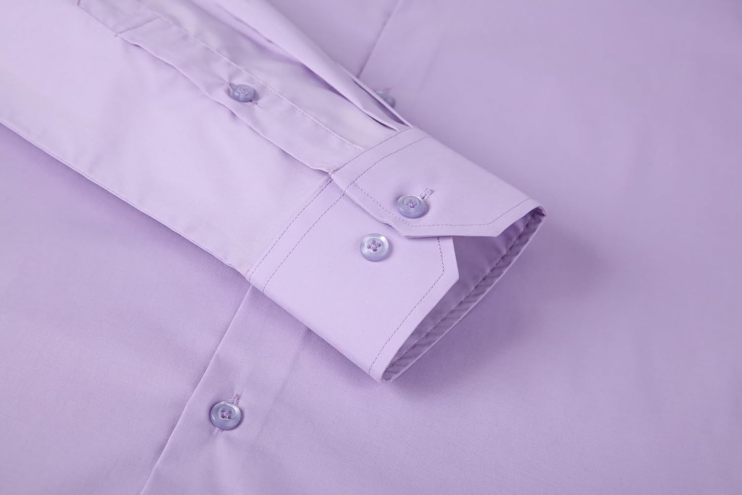 Alex Vando Mens Dress Shirt Easy Care Slim Fit Long Sleeve Cotton Stretch Button Down Shirt