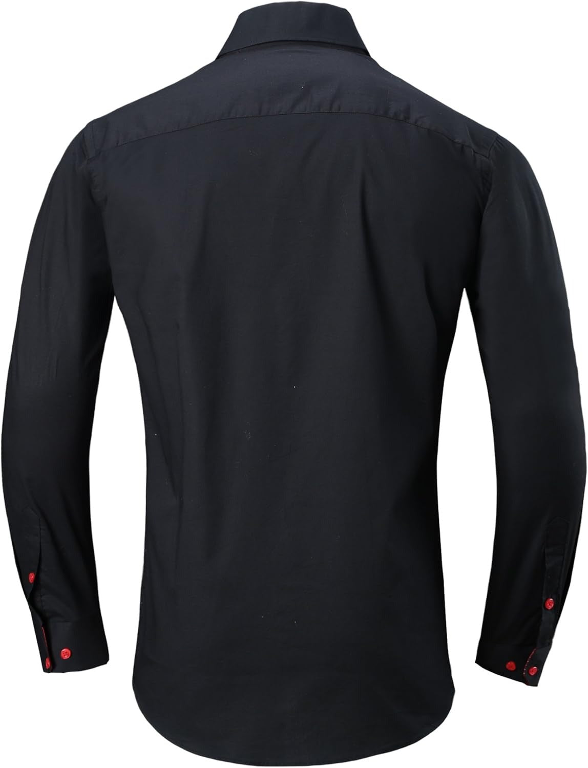 Alex Vando  Sleeve Stretch Business Dress Shirts for Men