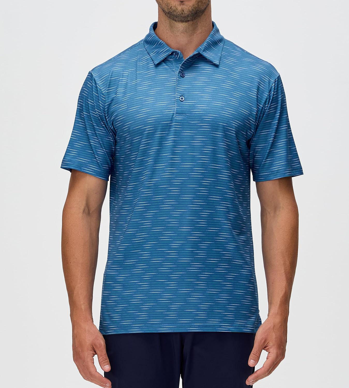 Alex Vando Men's Golf Shirt Quick Dry Polo Shirt