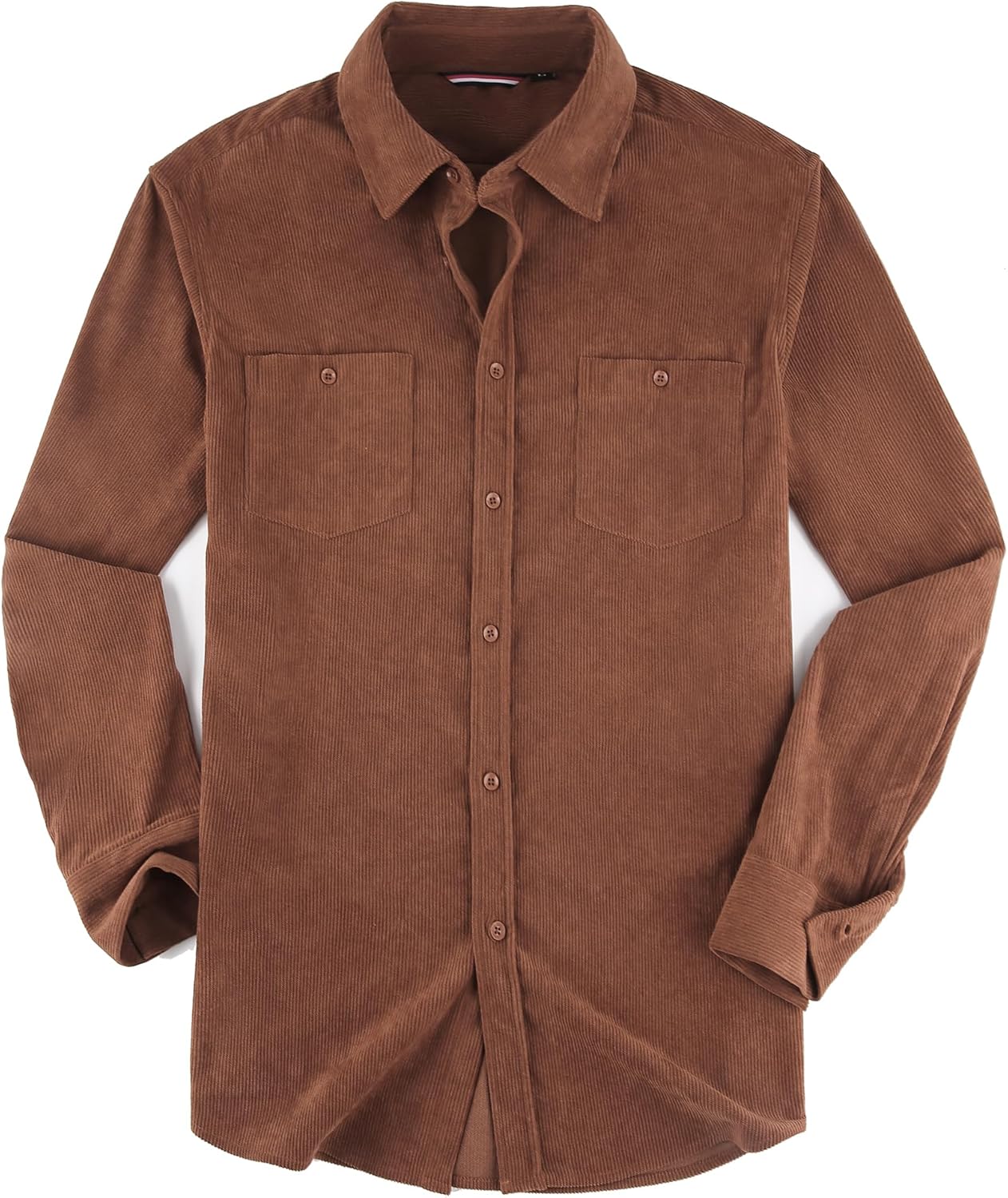 Alex Vando Men's Casual Plaid Flannel Shirt