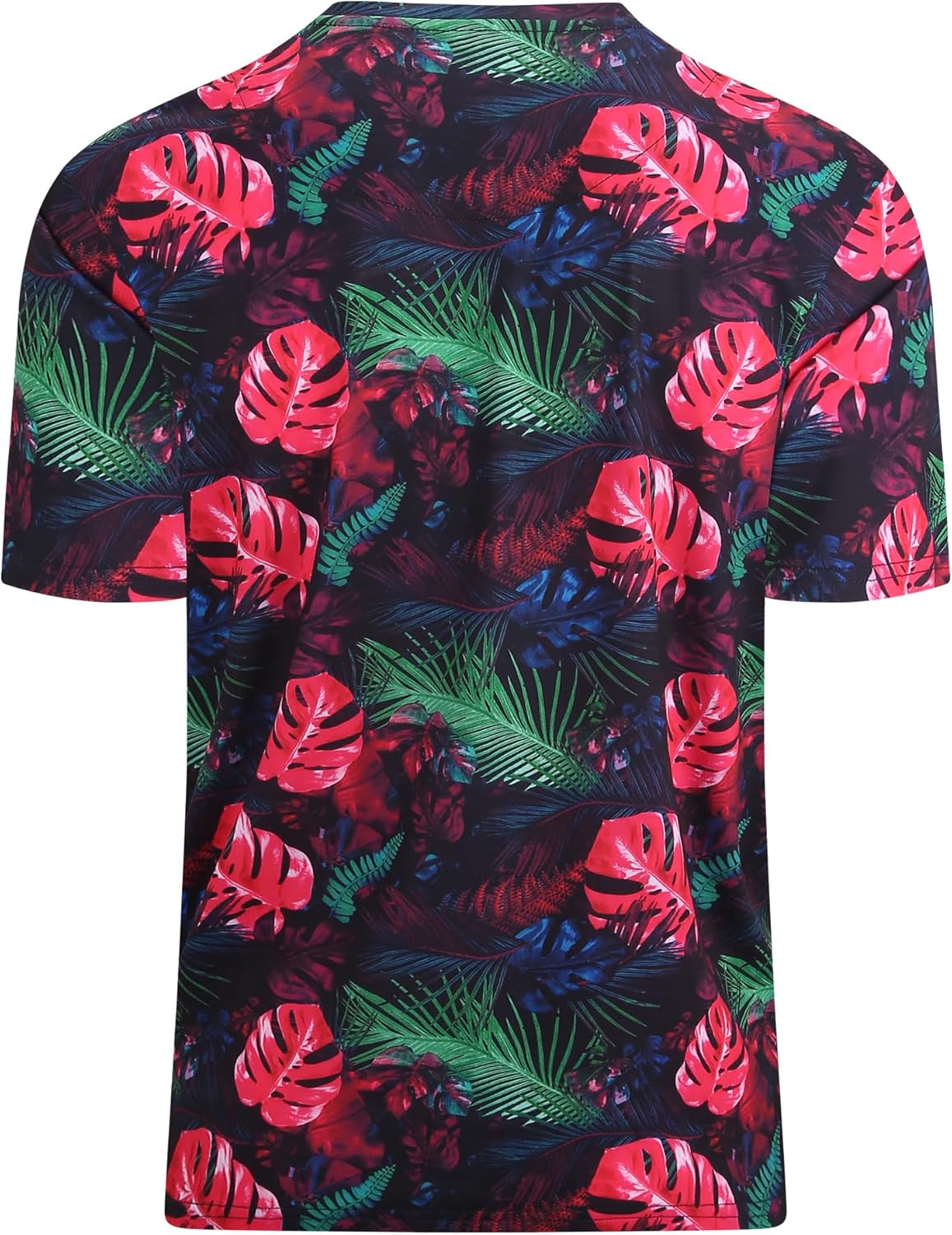 Alex Vando Mens Tie-Dye Printed 4-Way Stretch T-Shirts Short Sleeve Casual Shirt for Men