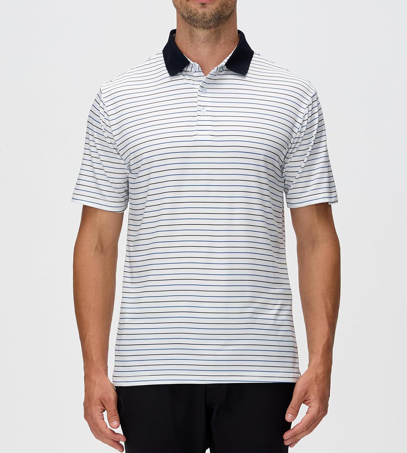 Alex Vando Men's Golf Shirt Quick Dry Polo Shirt