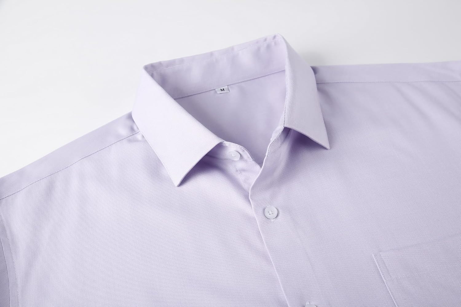 Alex Vando Mens Bamboo Dress Shirts Wrinkle Free Regular Fit Stretch Button Down Shirt