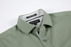 Alex Vando Mens Bamboo Dress Shirts Wrinkle Free Regular Fit Stretch Button Down Shirt