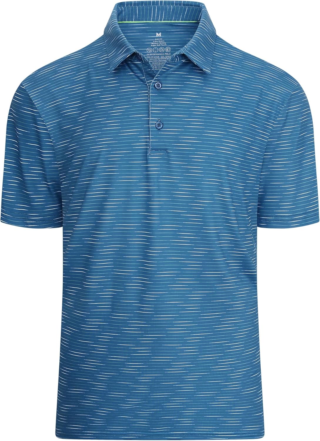 Alex Vando Men's Golf Shirt Quick Dry Polo Shirt