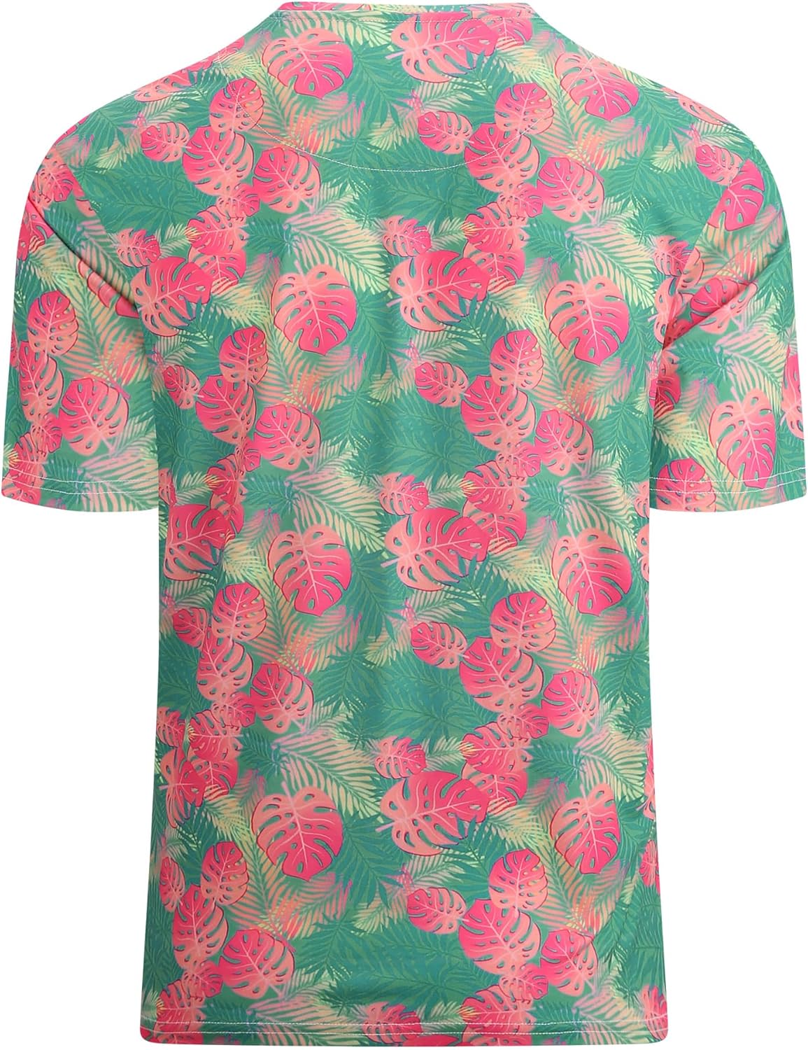 Alex Vando Mens Tie-Dye Printed 4-Way Stretch T-Shirts Short Sleeve Casual Shirt for Men