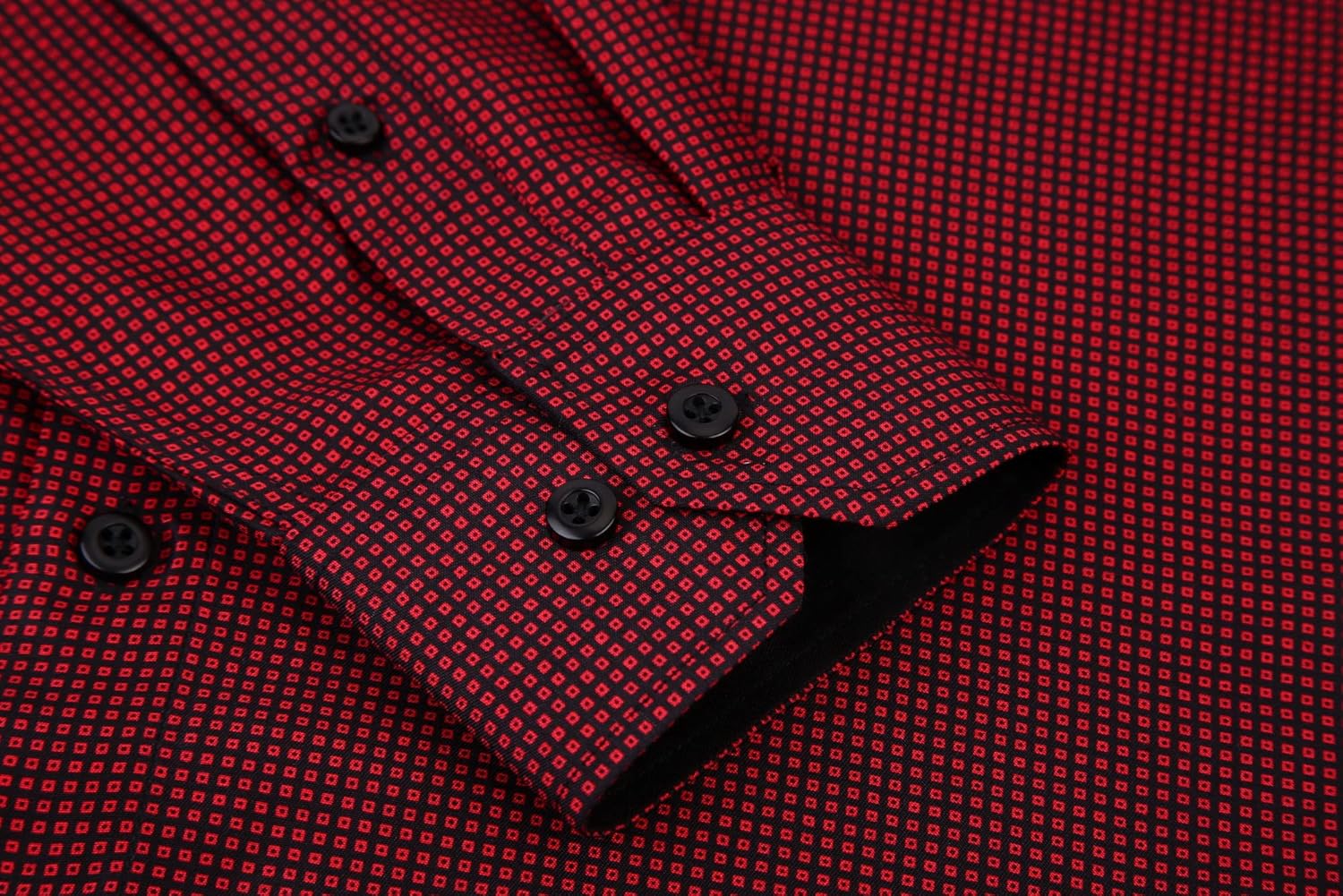 Alex Vando Mens Printed Dress Shirts Long Sleeve Regular Fit Button Down Shirt