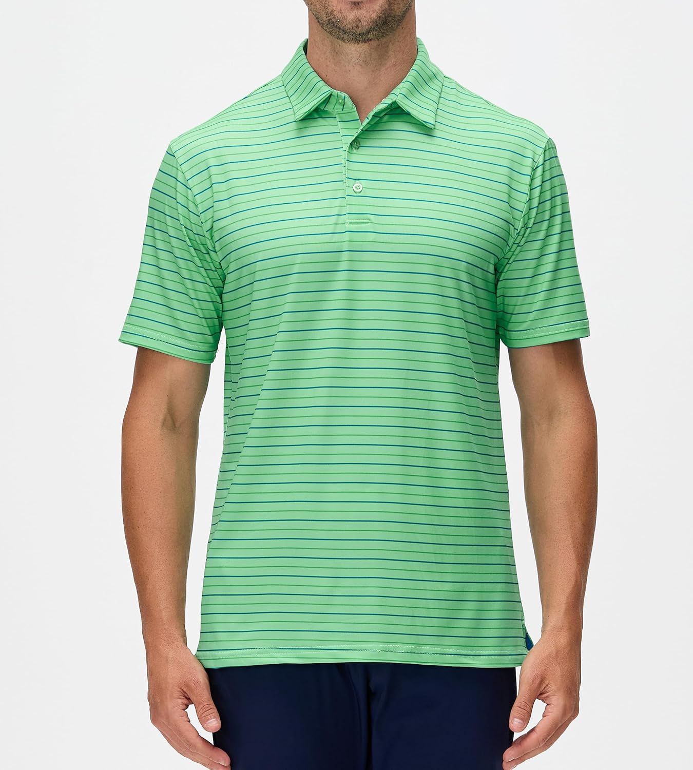Alex Vando Men's Golf Shirt Quick Dry Polo Shirt