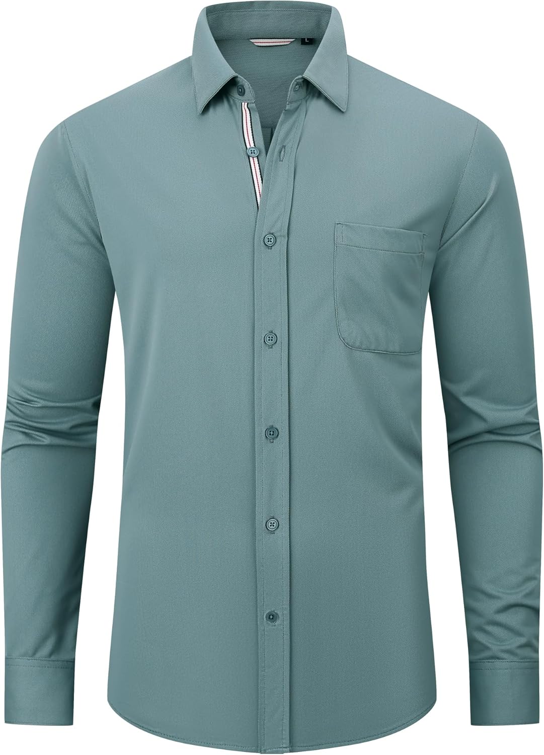 Alex Vando Mens Oxford Shirts Wrinkle Free Quick-Dry Casual Button Down Shirt