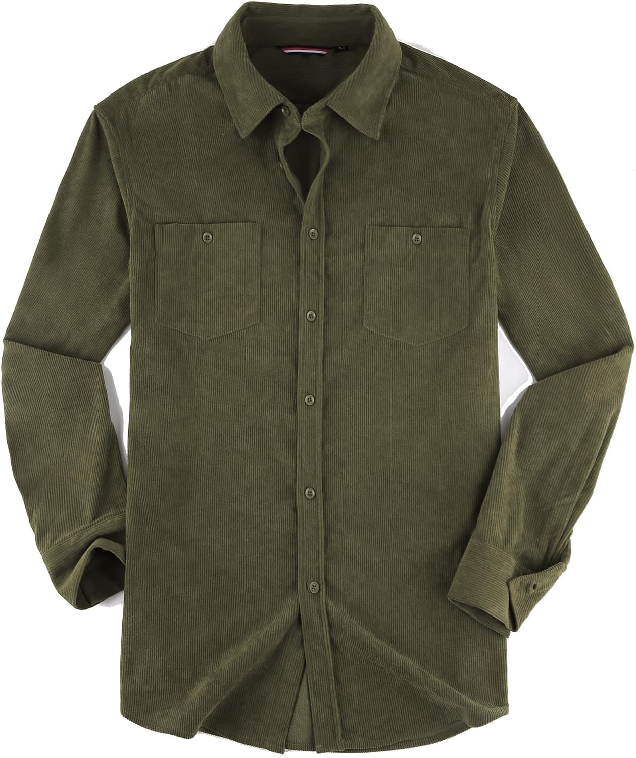 Alex Vando Men's Casual Plaid Flannel Shirt