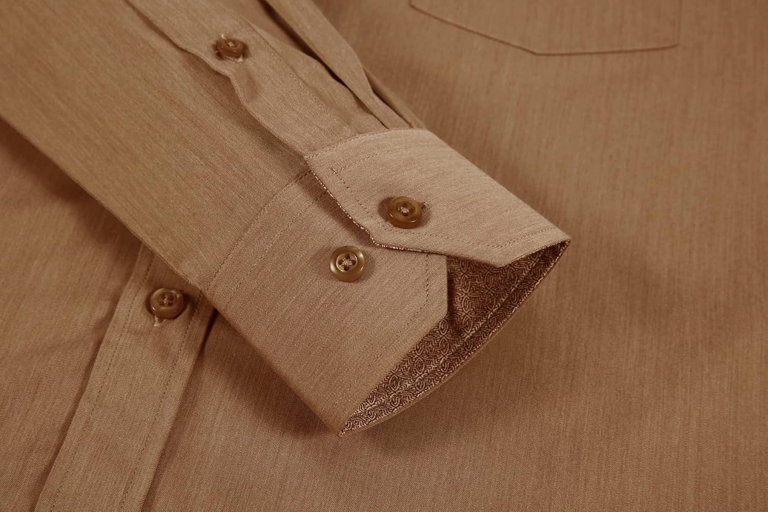 Alex Vando Mens Bamboo Dress Shirts Wrinkle Free Regular Fit Stretch Button Down Shirt