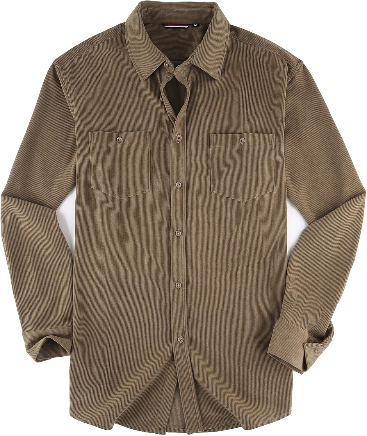 Alex Vando Men's Casual Plaid Flannel Shirt