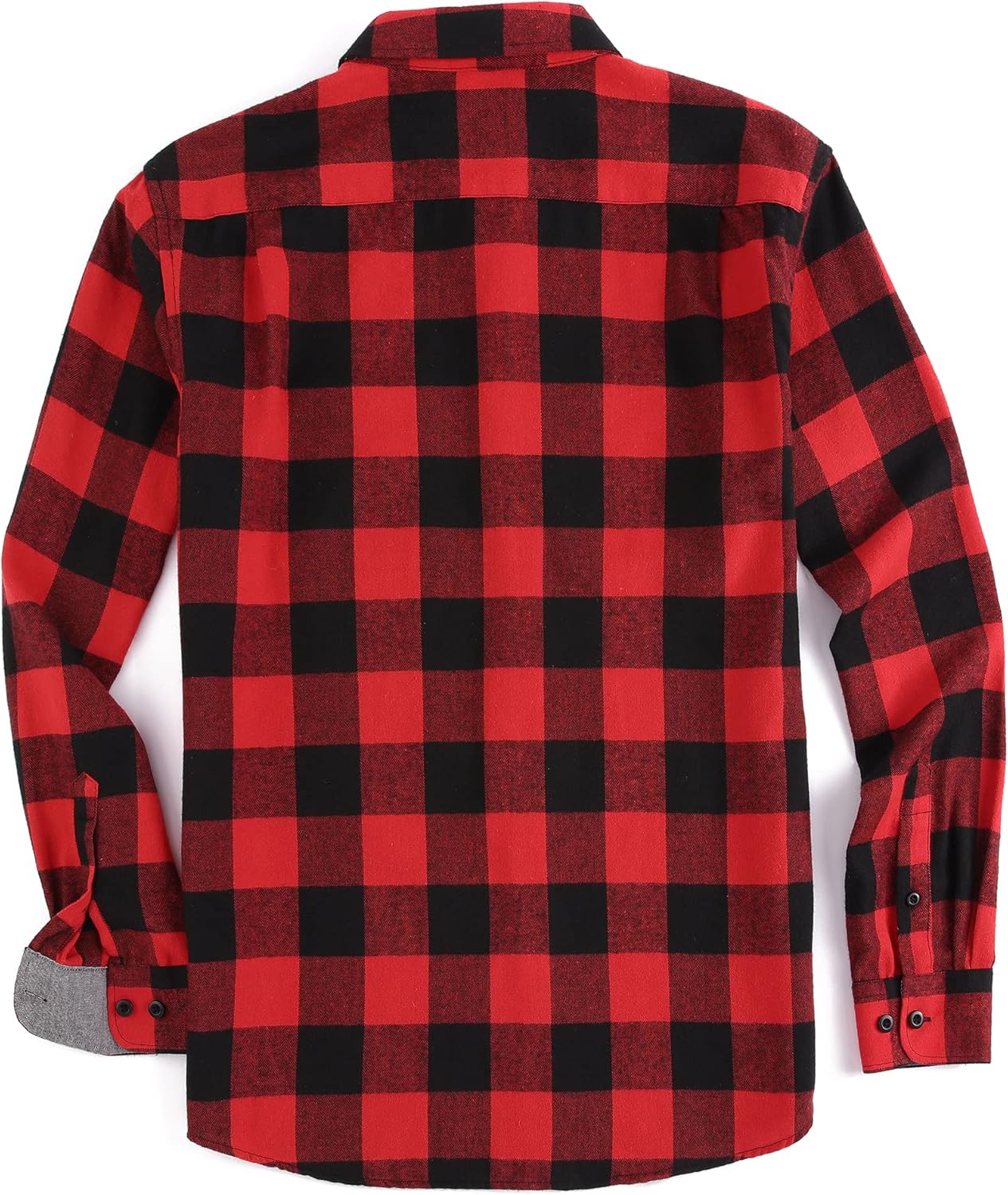 Alex Vando Mens Button Down Shirts Regular Fit Long Sleeve Casual Plaid Flannel Shirt