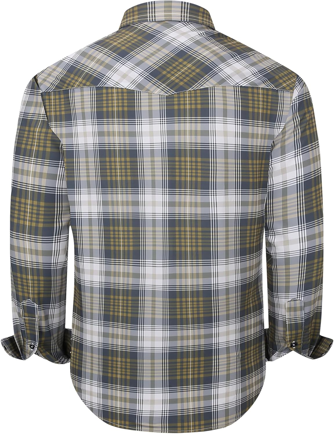 Alex Vando Mens Western Shirts Long Sleeve Casual Cowboy Shirts for Men