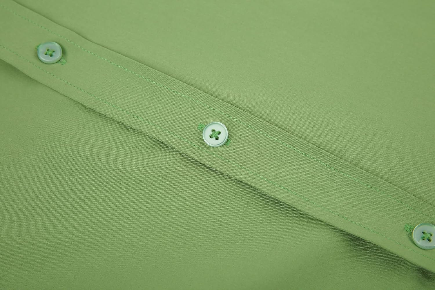 Alex Vando Mens Dress Shirt Wrinkle Free Regular Fit 4-Way Stretch Button Down Shirts
