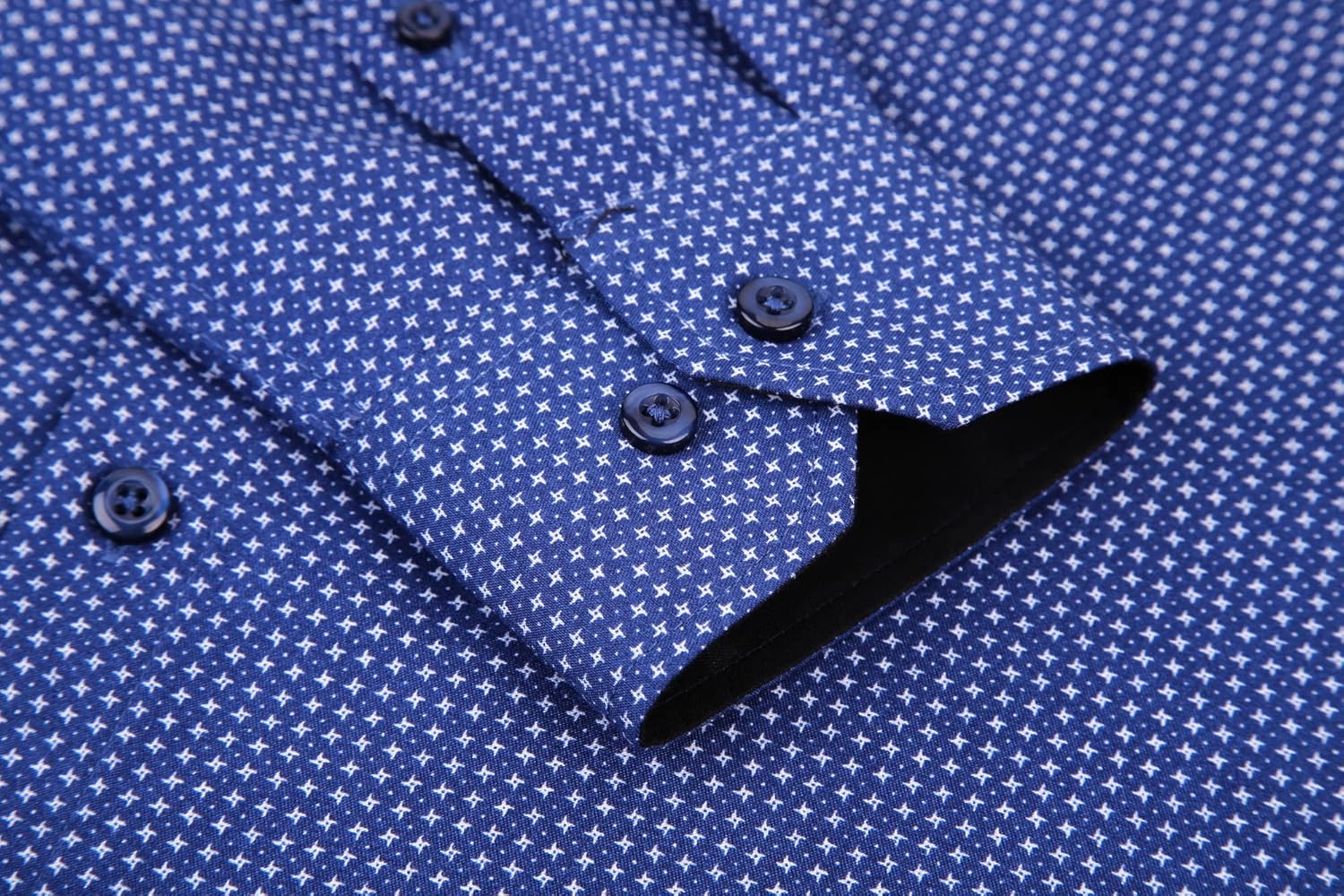 Alex Vando Mens Printed Dress Shirts Long Sleeve Regular Fit Button Down Shirt