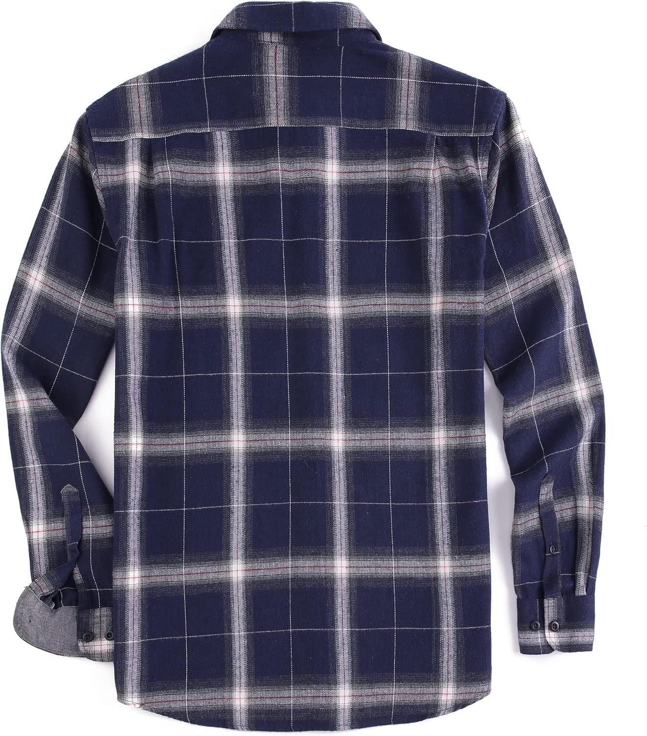 Alex Vando Mens Button Down Shirts Regular Fit Long Sleeve Casual Plaid Flannel Shirt