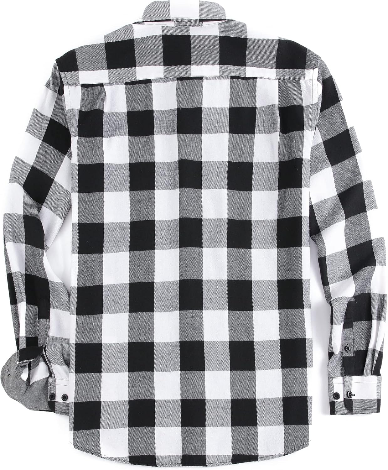 Alex Vando Mens Button Down Shirts Regular Fit Long Sleeve Casual Plaid Flannel Shirt